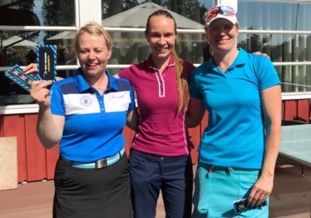 Milla Hallanoro kauden avauskisan voittoon