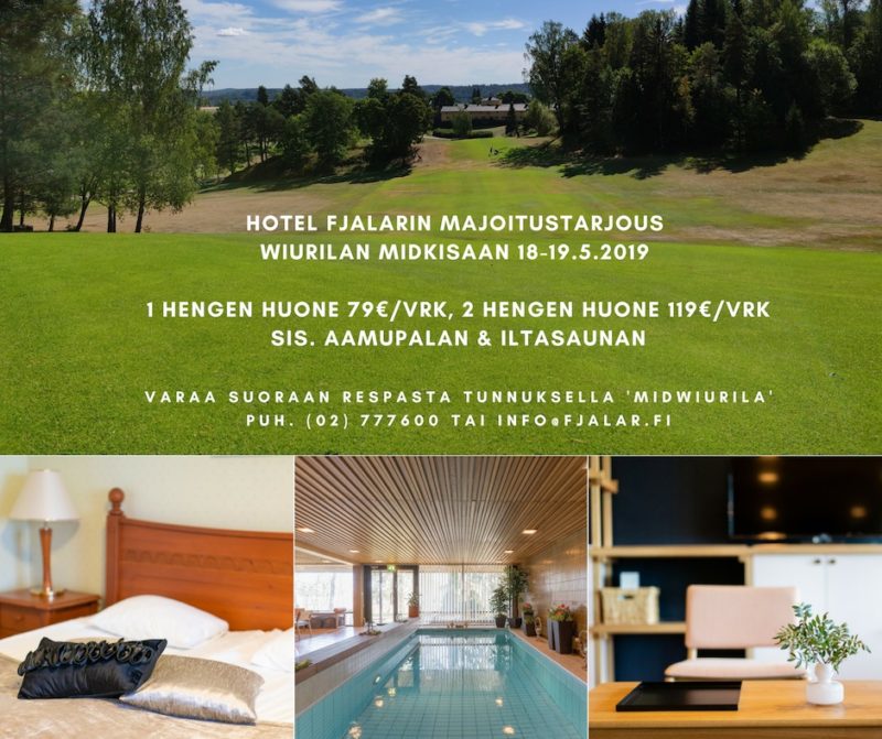 Majoitustarjous miesten toiseen osakilpailuun