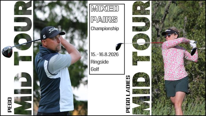 PEGO Mid Tour Mixed Championship tuo uuden kilpailumuodon Mid Tourille